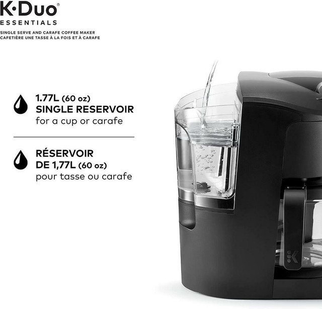 HUGE Discount Today! Keurig K-Duo Essentials Single Serve K-Cup Pod And Carafe Coffee Maker | FAST, FREE Delivery in Coffee Makers - Image 3