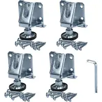 CELLPAK 4Pack Heavy Duty 8000Lbs Capacity Adjustable Furniture Leg Levellers Include Hardware