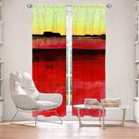 East Urban Home Lined Window Curtains 2-Panel Set For Window Size From East Urban Home By Kathy Stanion - Mesa XIII