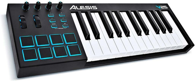 FAST, FREE Delivery! Professional MPK Mini MK3 - 25 Key USB MIDI Controller 8 Backlit Drum Pads, 8 Knobs, Software in Performance & DJ Equipment - Image 3