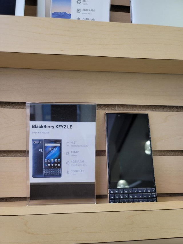 Spring SALE!!! UNLOCKED Blackberry KEY2 LE New Charger 1 YEAR Warranty!!! in Cell Phones