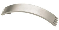D. Lawless Hardware 3-3/4" Serrated Pull Pearl Nickel