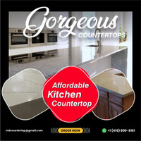 Gorgeous and Affordable Kitchen Countertop