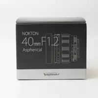 Voitlander 40mm f1.2 E-mount (ID - 2121 CA)