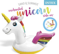 NEW INTEX RIDE ON INFLATABLE POOL TOYS 58561