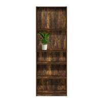 Millwood Pines Adjustable Shelf Bookcase