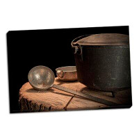 August Grove 'Dutch Oven and Ladle' Photographic Print on Wrapped Canvas