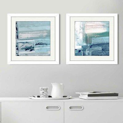 Made in Canada - Wrought Studio 'Miss The Sea III' 2 Piece Framed Acrylic Painting Print Set in Arts & Collectibles