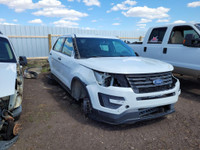 2016 Ford Explorer Police 4WD 3.7L For Parts Outing