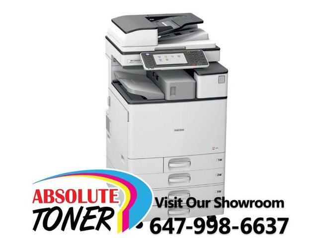 Ricoh Colour Office Copier Printer MP C3503 3503 Laser Printer 11x17 12x18 Lease Buy Rent Copiers Printers Copy Machine in Printers, Scanners & Fax in Ontario