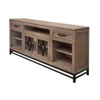 Millwood Pines Blacksmith TV Stand With 2 Drawers & 2 Doors