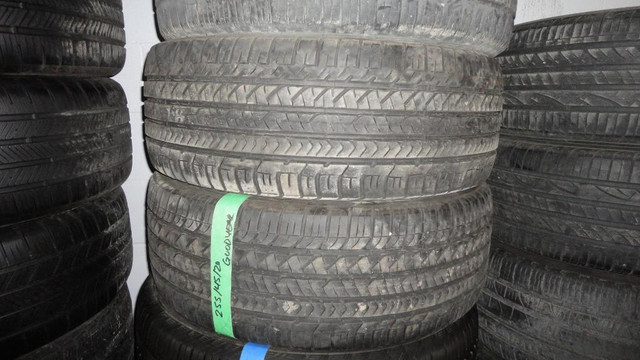 255 45 20 2 Goodyear Eagle Sport Used A/S Tires With 95% Tread Left in Tires & Rims in Toronto (GTA)
