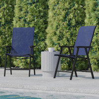 Latitude Run® Hedgesville Folding Patio Dining Arm Chair