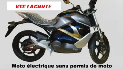 MOTO ÉLECTRIQUE SUPER SOCO STREET HUNTER Moto électrique sans permis de moto a partir de 14 ans avec...