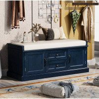 Lipoton Wood Storage Bench, Bedroom Bench, Bench With Storage, Upholstered Bench, Bench Seat
