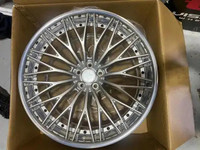 SET OF FOUR BRAND NEW 22 INCH SENTALI BARREL SB1 WHEELS 5X112 ! MOUNTED WITH CONTINENTAL TIRES !!