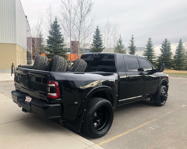 22.5 inch ATX AO200 black semi dually wheels for Ford, RAM, Chevy/GMC 3500 Dually - Available in Polished or Black! in Tires & Rims in Alberta - Image 3