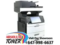 Lexmark MX711de /T Monochrome Full Size High Speed Multifunction Laser Printer Copier Scanner, Optional 2nd Tray &amp; L