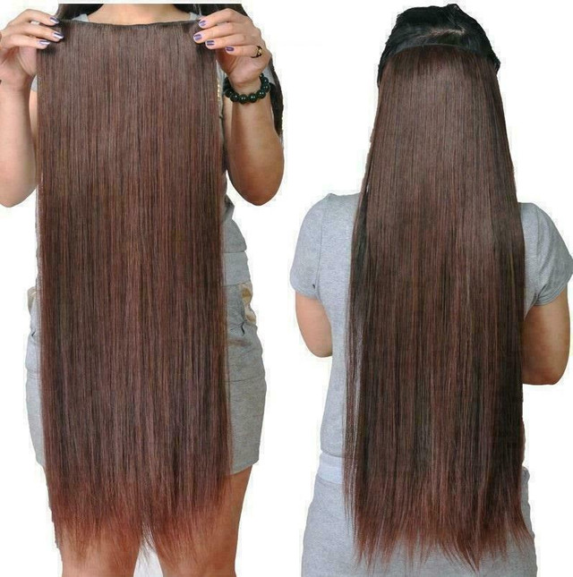 BIG SALE! High quality Synthetic CLIP IN Hair Extension 24''  Clip on hair volumizer in Health & Special Needs - Image 3