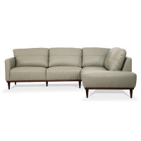 Latitude Run® Ekon 103" Wide Genuine Leather Sofa & Chaise