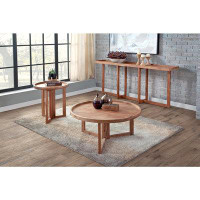 The Twillery Co. Leesburg Solid Wood 72" Tray Top Sofa Console Table