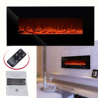 NEW 1500W WALL MOUNT LED FIREPLACE HEATER 50 IN WF1350