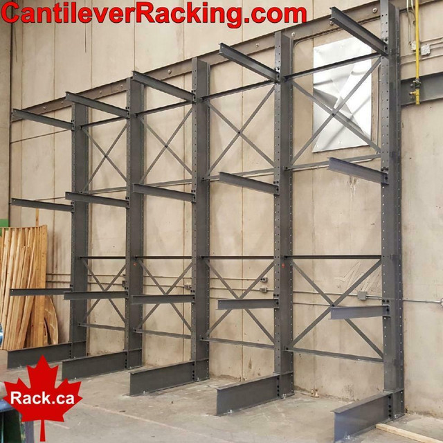 We Stock Regular Duty Cantilever Rack - We ship cantilever racking across Canada! Structural Cantilever Racks in Industrial Shelving & Racking