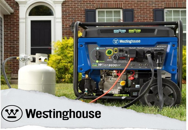 Back-up Power Propane Generator - Westinghouse 9500DF Clearance in Other in Québec - Image 3