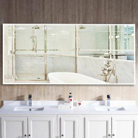 Latitude Run® Miroir de salle de bain/meuble-lavabo traditionnel ashaki