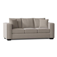 Made in Canada - Sofas to Go Juliet 87" Square Arm Sofa Bed with Reversible Cushions