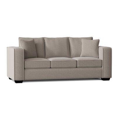 Made in Canada - Sofas to Go Juliet 87" Square Arm Sofa Bed with Reversible Cushions in Couches & Futons