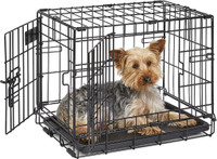 HUGE Discount! Best Selling Dog Crate, All Sizes for Puppies, Medium & Large Dogs, Double Door Folding | FREE Delivery