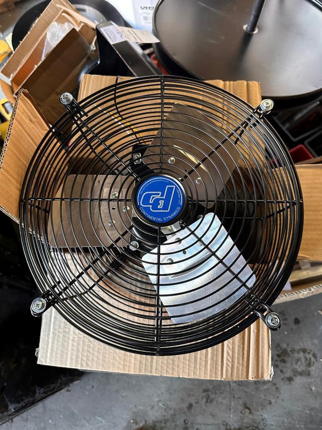 Brand new Continental Dynamics 12 Direct Drive Exhaust Fan, 1 Speed, 2150 CFM, 1/25 H in Other Business & Industrial in Toronto (GTA)