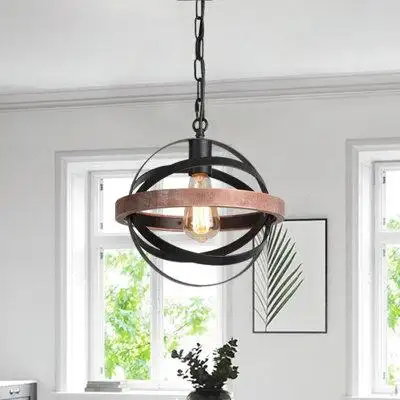 17 Stories Luongo 1 - Light LED Pendant with Accents