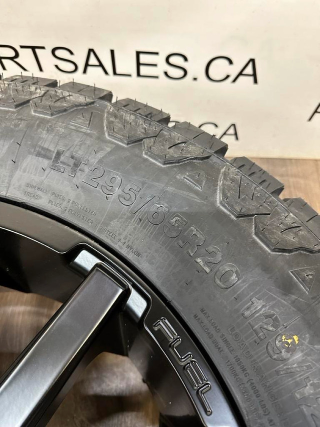 295/65/20 AMP Tires FUEL rims 8x170 Ford F-350 SuperDuty. CANADA WIDE SHIPPING in Tires & Rims - Image 2