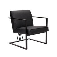 Hokku Designs Carouthers Accent Chair - Black