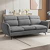Wrought Studio Wrought Studio™ 79" 3 Seat Sofa, Modern Linen 3-seater Sofa With Comfy Backrest And Armrest, Upholstered