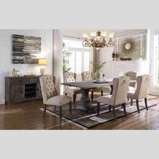 Extendable Wooden Dining Set Sale !!! in Dining Tables & Sets in Ontario