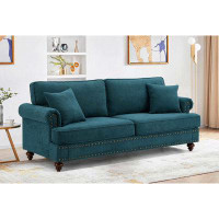 Charlton Home Green Chenille Sofa Couch