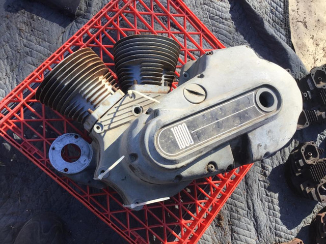 1973 Harley-Davidson Sportster XLH1000 Engine Cases Crankcases in Motorcycle Parts & Accessories in Alberta