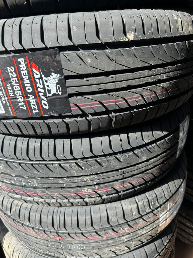 225/65R17 NEW SET ALL SEASON TIRES ARIVO 225/65/R17 TIRE 225 65 17 in Tires & Rims in Kitchener Area