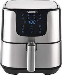 Kalorik Pro Digital Air Fryer 3.3 Qt, Stain lesssteel, Healthy Cooking, Super Sale $49.99 No Tax.