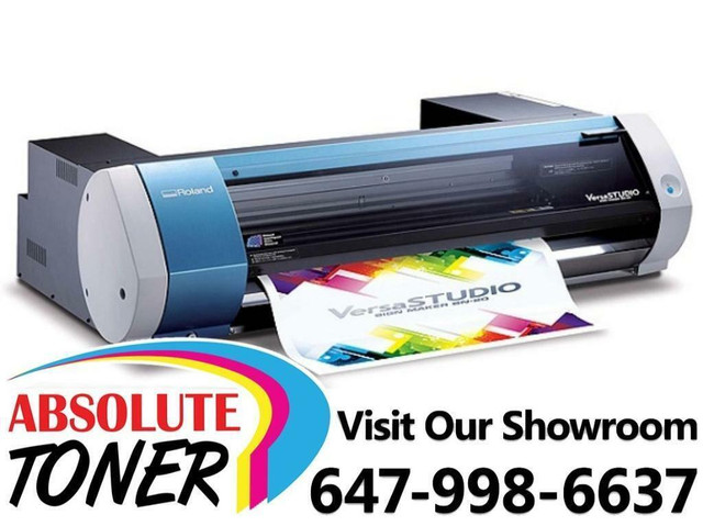 $125/Month Roland VersaStudio BN-20 Desktop Eco-Solvent Inkjet Printer/Cutter - Large Format Printer in Printers, Scanners & Fax - Image 2