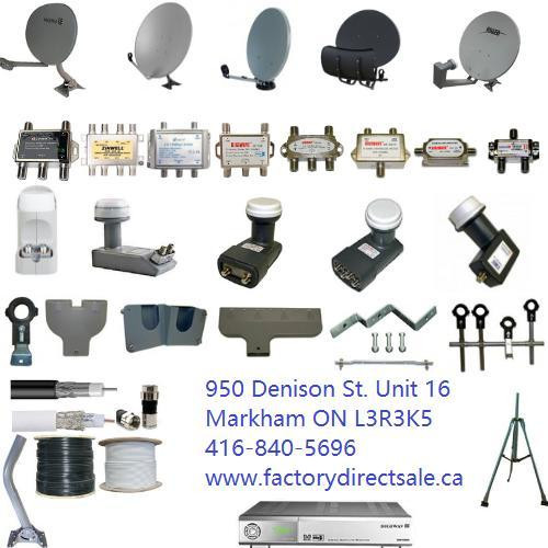 Sale! Satellite LNB,Holder,Satellite Dish, Tripod stand,switch,receiver,rg6 cable,starting from $5 in General Electronics in Toronto (GTA) - Image 2
