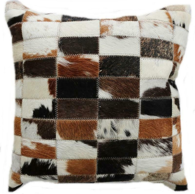 Cowhide Pillows coussin peau de vache decoration Quebecuir Premium in Home Décor & Accents - Image 4