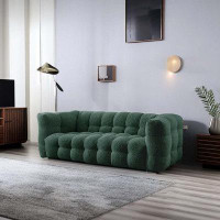 Hokku Designs Simple green retro sofa