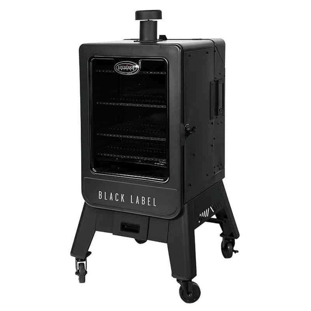 Louisiana Grills® Black Label LGV4BL Wood Pellet Vertical Smoker ( 4 Rack ) Wi-Fi and Bluetooth™ capability  10800 WiFi in BBQs & Outdoor Cooking