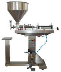 Pneumatic Liquid Paste Filling Machine Semi-Auto Pneumatic Pasty Filler (10-300ml) 160435