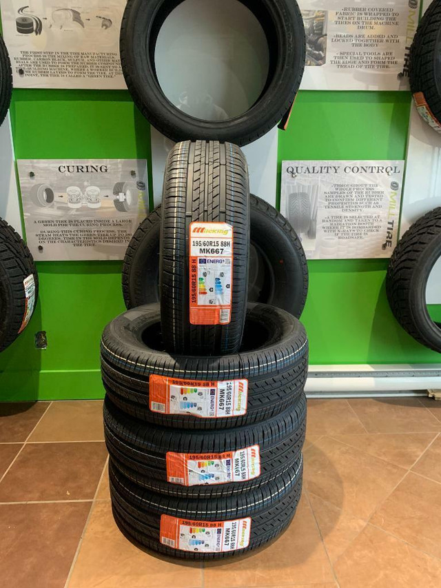 Brand New 195/60R15 All-Season Tires For Sale! 1956015 195/60/15 in Tires & Rims in Kelowna