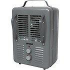 Optimus Portable 1,300 Watt Electric Convection Utility Heater with Thermostat
